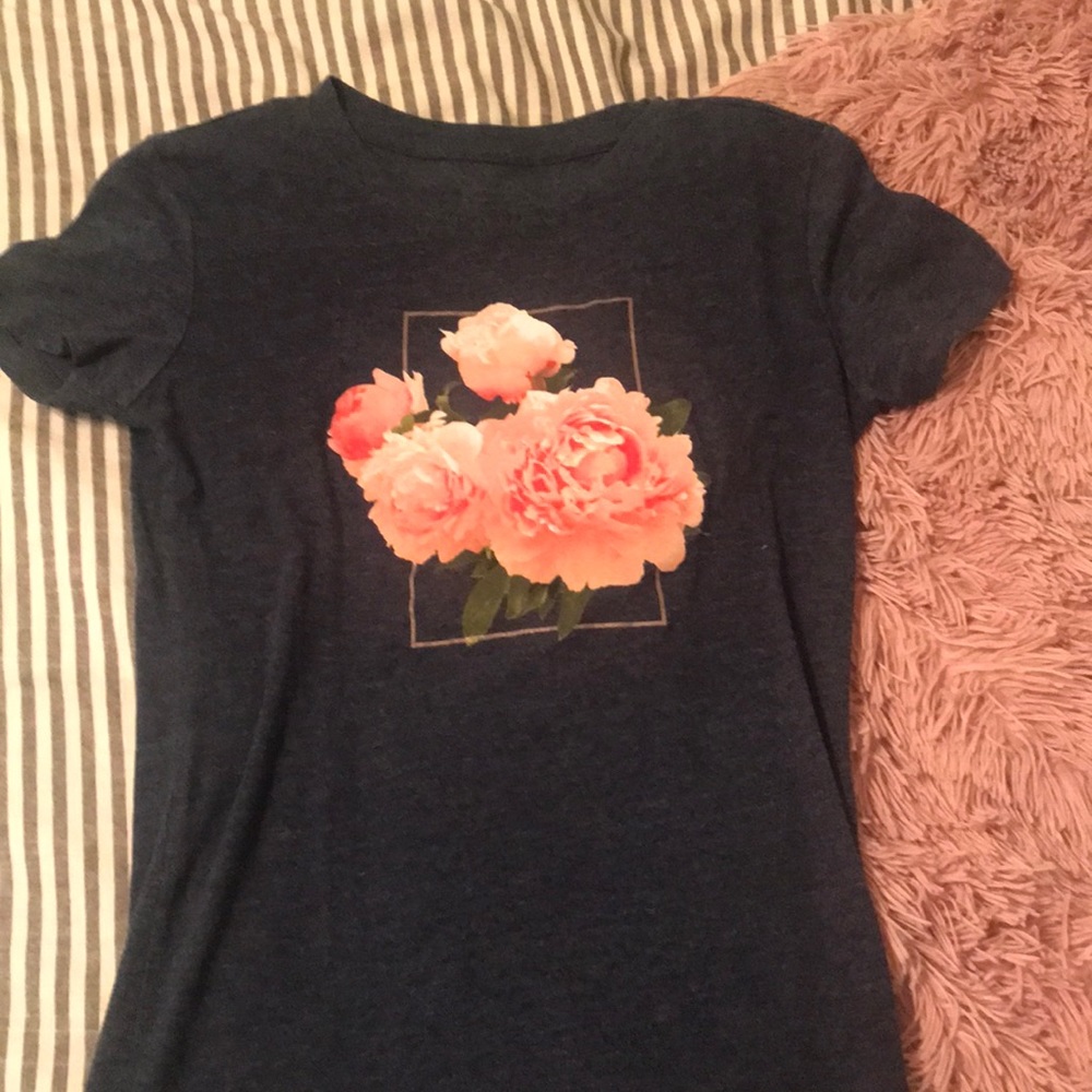 Aero Navy Blue Graphic Tee